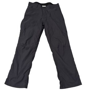 ORVIS Mens Fleece Lined Pants Stretch Fabric 32X29 Black Classic Collection